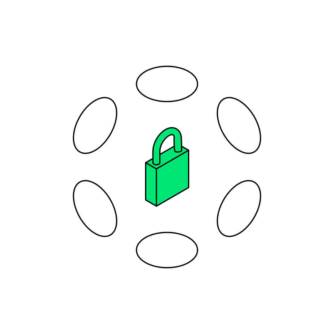 Access onchain yields and liquidity from leading whitelisted DeFi protocols. 